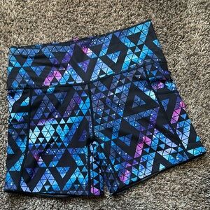 Geometric galaxy CVG shorts